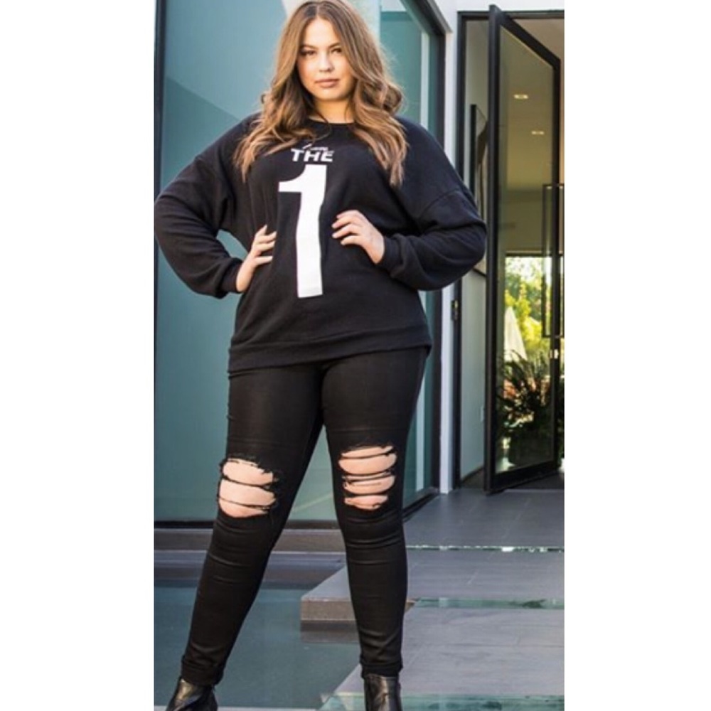 Plus Size SLINK JEANS | THE COATED SKINNY